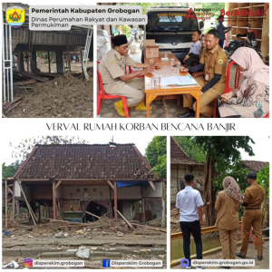 Verval Rumah Korban Bencana Banjir