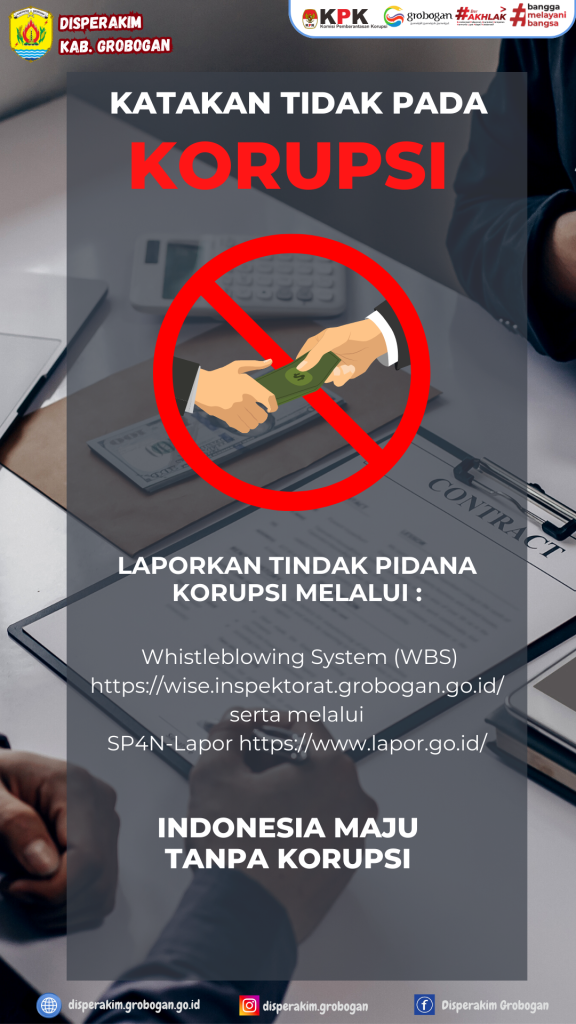 Katakan tidak pada Korupsi